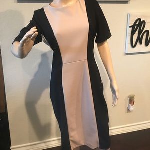 Super cute color block dress